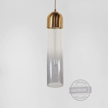 尼翁吊燈 (毛/透/漸) - 北歐古典藝術 金色玻璃 氣氛家飾