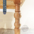 法式鄉村餐桌(羅馬柱) 180cm - Vintage法式復古風 實木長桌_1