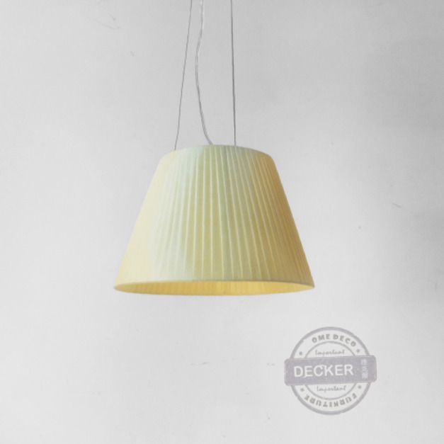 [Last] 布藝吊燈 - 老燈具 古董布罩 復古風格