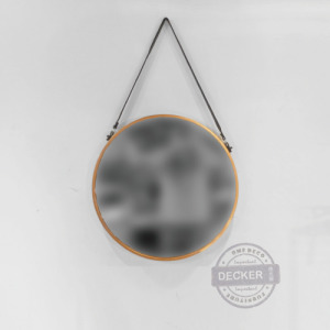 皮特圓鏡 (玫瑰金) - 新古典掛鏡 玫瑰金 藝術家飾