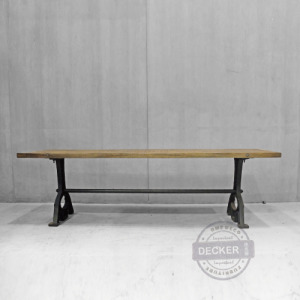 [Last] 居斯長凳 - 印度老家具 芒果木鑄鐵腳