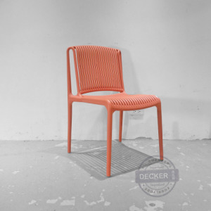 芮比餐椅 (紅/黑/白/黃) - 戶外塑料椅 可堆疊餐椅