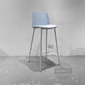 品妍吧台椅 (粉藍) - 北歐風格 彩色鐵件 舒適設計