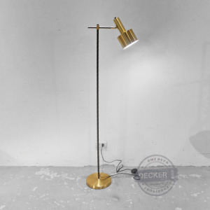 希薩落地燈 - 古銅金立燈 新古典設計 氣氛照明