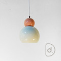 敦爾小吊燈 - 彩色鐵件 圓球吊燈 北歐風格