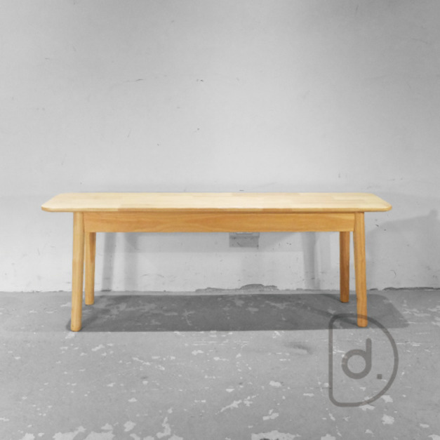 簡約細長凳 120cm - 北歐極簡設計 溫暖實木空間