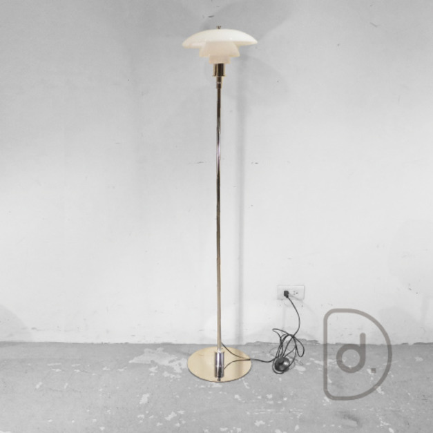 PH3立燈 (銀) - 經典北歐風 設計氣氛照明