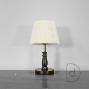 黑隱桌燈 - 復古時尚設計 摺扇燈飾 老式氣氛