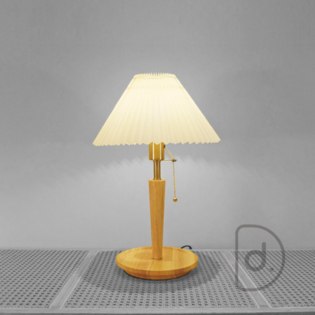 紙扇桌燈 A款 (深/淺) - 古典藝術家飾 老式摺紙 浪漫氣氛