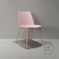 品妍餐椅 (粉/白/綠/黃) - 北歐風格 彩色鐵件 軟墊舒適設計
