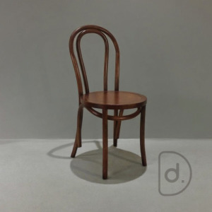 18號餐椅 (板面) - 經典設計 實木家具 北歐風格