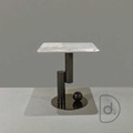 一球方几 - 大理石家具 雷亞藍岩板 石板茶几