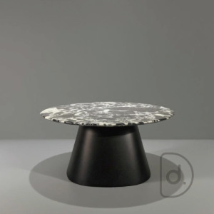 香奈兒圓几 (大/中/小) - 大理石家具 石板邊桌茶几 藝術岩板