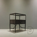 雷特展示矮櫃 - 玻璃邊櫃 抽屜收納小鐵櫃 現代家具