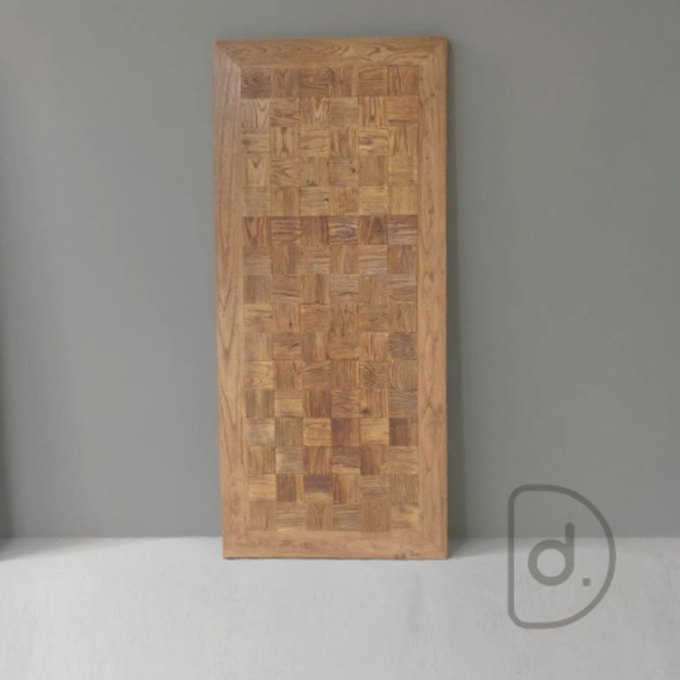 老榆木桌板 (方塊拼) 180cm - 老木頭 Retro老時代 天然風格