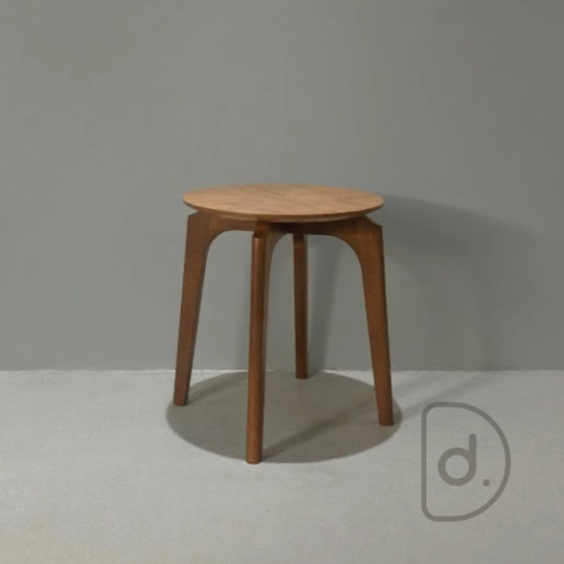 景木邊几(胡桃/原木) - 簡約風格 北歐風家具 木頭居家