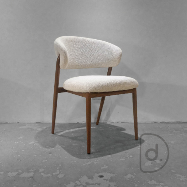 航特餐椅 (原木/胡桃木) - 超厚軟墊 蓬鬆舒適設計 北歐風家具