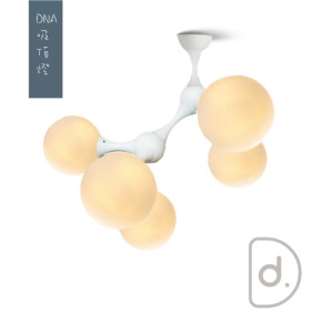 [Last] DNA吸頂燈 (五頭) - 經典設計 前衛機器狗 藝術照明