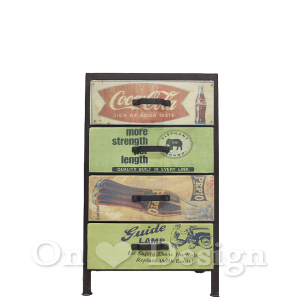 INDUSTRIAL CABINET 工業風格家具 迪亞哥 鐵櫃/邊櫃