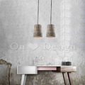 工業 復古風格 loft 設計師的燈 工業風 朽木 水泥吊燈 兩色- B款_3