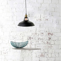 特價-Loft 工業風 倉庫風 美式鄉村 餐廳燈 玄關燈 黃銅鍋蓋吊燈-黑色_4