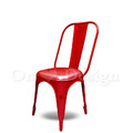 特價-法國復古LOFT工業風tolix a chair 經典鐵椅 印度加大 大人版 餐椅 -紅色_1