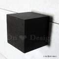 特價商品-北歐 極簡風格 3D 立體 裝置藝術 方塊 壁掛 壁飾 -黑_2