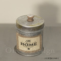 VINTAGE CAN 工業風格擺飾 仿舊 麻布 圓形 收納瓶罐 - HOME - B (3種款式)_2