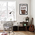 VINTAGE 北歐 居家 風格 LOFT 趣味風格 咖啡 掛飾 掛畫-A款_1