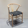 經典 餐廳 歐芬蘭極簡風 實木Y Chair餐椅 100% 原木/黑藤 (復刻板)_4