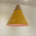 Loft 工業風 倉庫風 北歐 趣味設計 原木 風格 鉛筆 吊燈-芒果黃_7