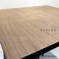 LOFT 工業風 tolix 100％餐桌 書桌 榆木鐵桌 60CM 方桌-鏽色_4