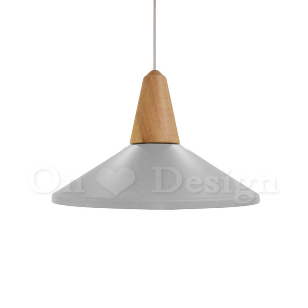 北歐 小清新 實木 簡約風格   餐廳燈 走道燈 波多 吊燈 - 大白款