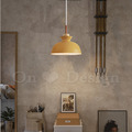 北歐 小清新 實木 簡約風格 餐廳燈 走道燈 多彩 蒙布朗 吊燈 C款 - 黃色_1