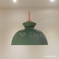 北歐 小清新 實木 簡約風格 餐廳燈 走道燈 多彩 蒙布朗 吊燈 C款 - 綠色_4