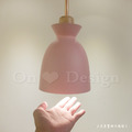 北歐 小清新 實木 簡約風格 餐廳燈 走道燈 多彩 蒙布朗 吊燈 A款 - 粉色_5