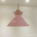 北歐 小清新 實木 簡約風格 餐廳燈 走道燈 多彩 蒙布朗 吊燈 B款 - 粉色_4