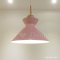 北歐 小清新 實木 簡約風格 餐廳燈 走道燈 多彩 蒙布朗 吊燈 B款 - 粉色_5