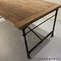 LOFT餐桌 工業家具 仿古家具 斐萊頓餐桌-180CM_5