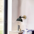 北歐 極簡風格 居家 通道 走廊 走道燈 原木 集集木壁燈-黑色_1