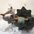 LOFT 工業風家具 可愛動物系列 走廊凳 三角龍 恐龍 矮凳 綠皮 -特價商品_6
