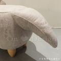 LOFT 工業風家具 可愛動物系列 走廊凳 三角龍 恐龍 矮凳 米色皮 -特價商品_5
