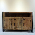 現貨🔥 免運🔥VINTAGE CABINET 工業風格家具 沃特 矮櫃 收納櫃 -三門_4
