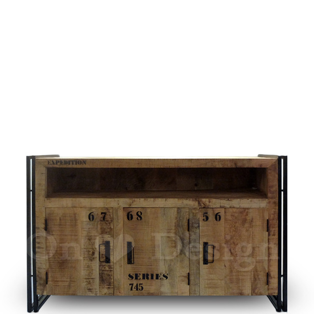 現貨🔥 免運🔥VINTAGE CABINET  工業風格家具 沃特 矮櫃 收納櫃 -三門