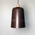 北歐設計 風格 實木 鋁製工業 客廳 餐廳 吊燈 高帽子吊燈-咖啡色_3