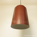 北歐設計 風格 實木 鋁製工業 客廳 餐廳 吊燈 高帽子吊燈-咖啡色_4