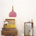 丹麥設計 Loft 北歐 設計師的燈款 原木 實木 潘朵拉 吊燈 粉色 -A款_2
