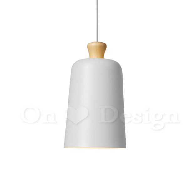 北歐設計 風格 實木 鋁製工業 客廳 餐廳 吊燈 高帽子吊燈-白色