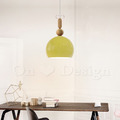 丹麥設計 Loft 北歐 設計師的燈款原木 原木 潘朵拉 吊燈 黃色 -A款_4