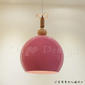 丹麥設計 Loft 北歐 設計師的燈款 原木 實木 潘朵拉 吊燈 粉色 -A款_6